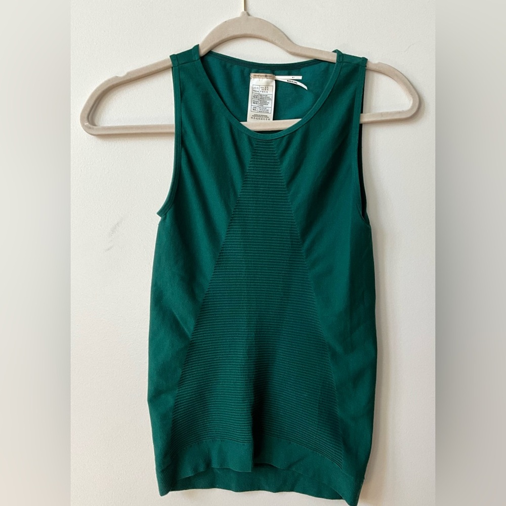 Max studio Green Sleeveless Knit Tank Size M/L